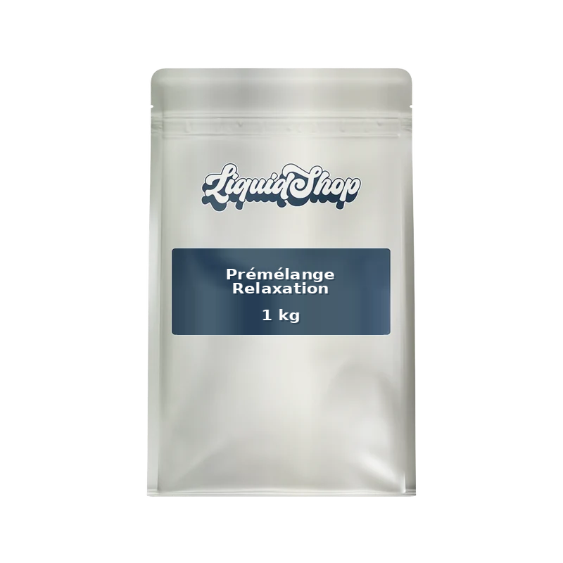 Prémélange Relaxation — poudre de qualité alimentaire en vrac, sac LiquidShop Canada