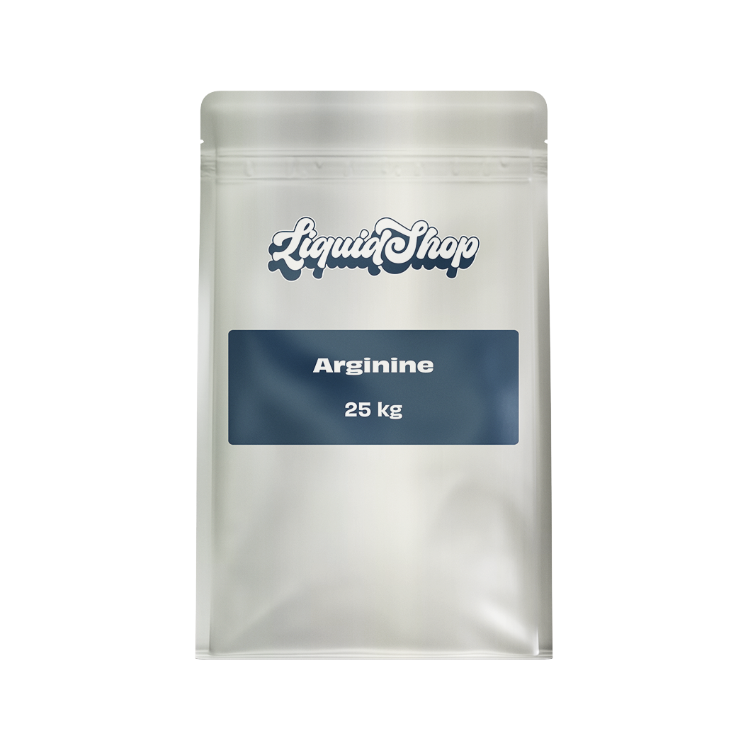 Arginine bulk food-grade amino acid powder bag — LiquidShop Canada