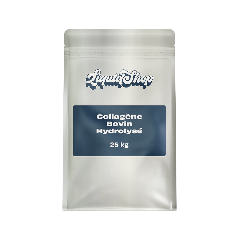 Hydrolyzed Bovine Collagen bulk food-grade powder bag — LiquidShop Canada