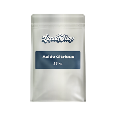 Acide Citrique — poudre de qualité alimentaire en vrac, sac LiquidShop Canada