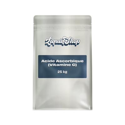 Acide Ascorbique (Vitamine C) — poudre de qualité alimentaire en vrac, sac LiquidShop Canada