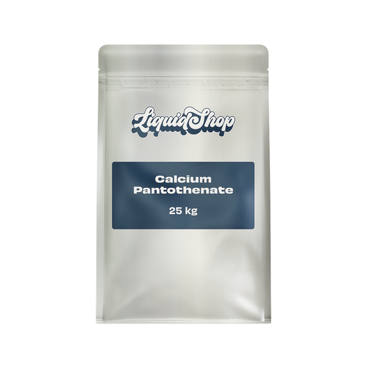 Calcium Pantothenate Vitamin B5 bulk food-grade powder bag — LiquidShop Canada