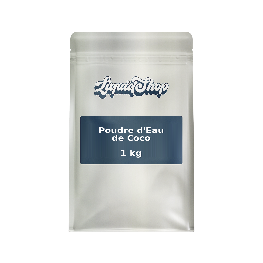 Poudre d'Eau de Coco — poudre de qualité alimentaire en vrac, sac LiquidShop Canada