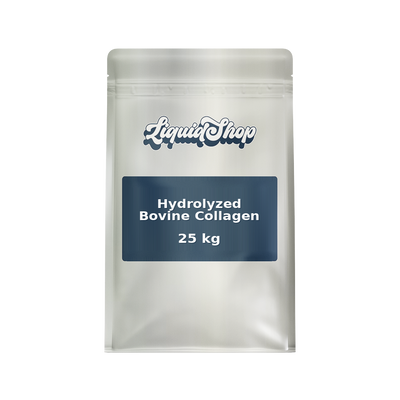 Hydrolyzed Bovine Collagen (Collagen Peptides) bulk food-grade powder bag — LiquidShop Canada