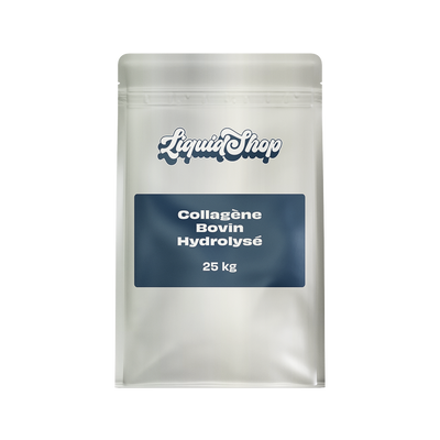 Collagène Bovin Hydrolysé — poudre de qualité alimentaire en vrac, sac LiquidShop Canada