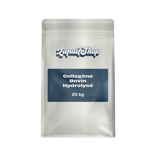 Hydrolyzed Bovine Collagen bulk food-grade powder bag — LiquidShop Canada