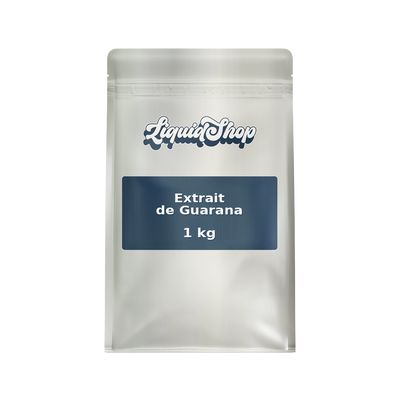 Poudre d'Extrait de Guarana — poudre de qualité alimentaire en vrac, sac LiquidShop Canada