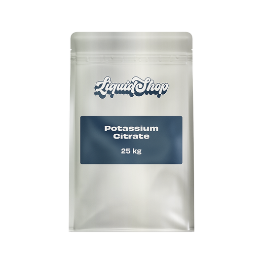 Potassium Citrate bulk food-grade electrolyte powder bag — LiquidShop Canada
