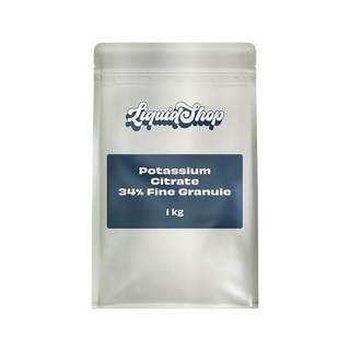 Potassium Citrate 34% Fine Granule bulk food-grade powder bag — LiquidShop Canada