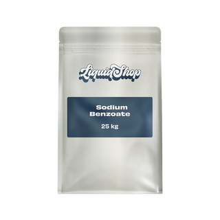 Sodium Benzoate bulk food-grade powder bag — LiquidShop Canada